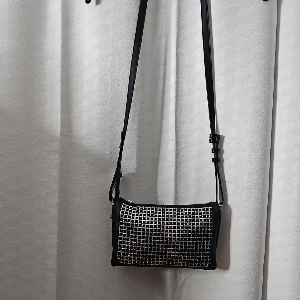 INC International Concepts Chic Rhinestone  Crossbody Bag